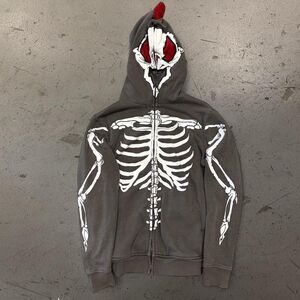 Y2K Womens Tony Hawk Skater Zip Up Hoodie SZ M